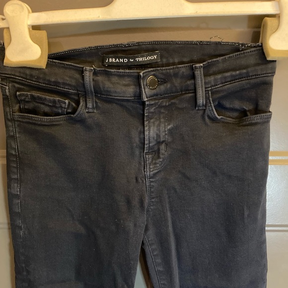 J Brand Cropped Rail Jeans - Picture 2 of 6